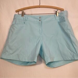 adidas Light Blue Women's Athletic Shorts